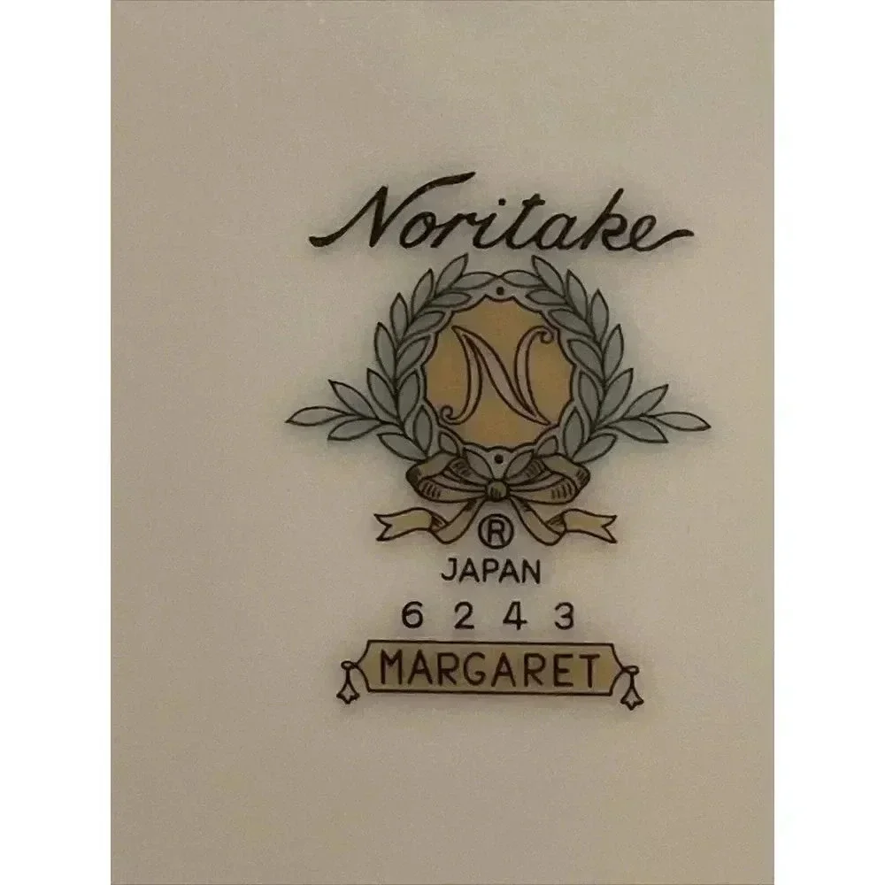 Vintage Noritake 6243 Margaret 8.25” Salad Plate‎